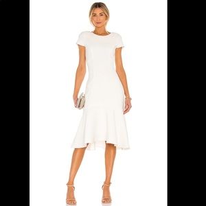 NEW Amanda Uprichard Evalina Dress Ivory XS
